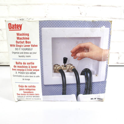 Oatey Quadtro 38822 Washing Machine Outlet Box Polystyrene