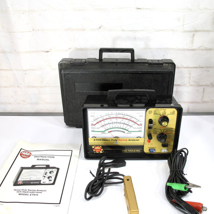 MAC Tools ET915 Heavy Duty Racing Analyzer with Case and Manual