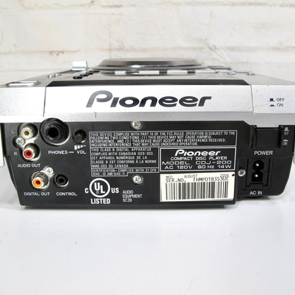 Pioneer CDJ-200 MP3 CD Player DJ Digital Turntable Deck