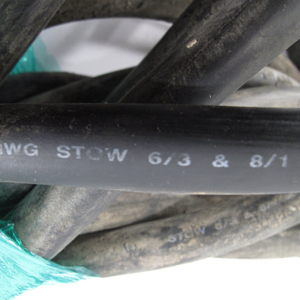 Temporary Power Distribution Cable 100' 600V 50A for Hubbell & Southwire