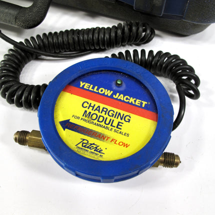 Ritchie Yellow Jacket 68813 HVAC 220lb  Refrigerant Scale with Charging Module