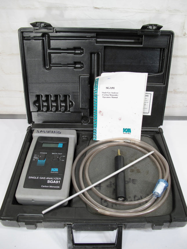 Kane-May Single Gas Analyzer SGA91 Carbon Monoxide Tester with Probe