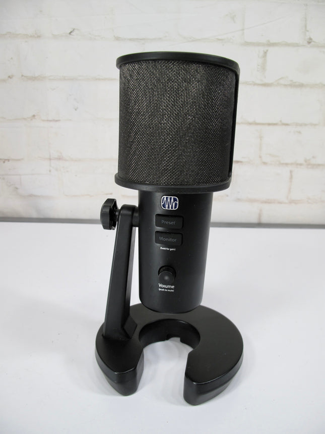 PreSonus Revelator Podcasting Live Streaming USB Condenser Microphone