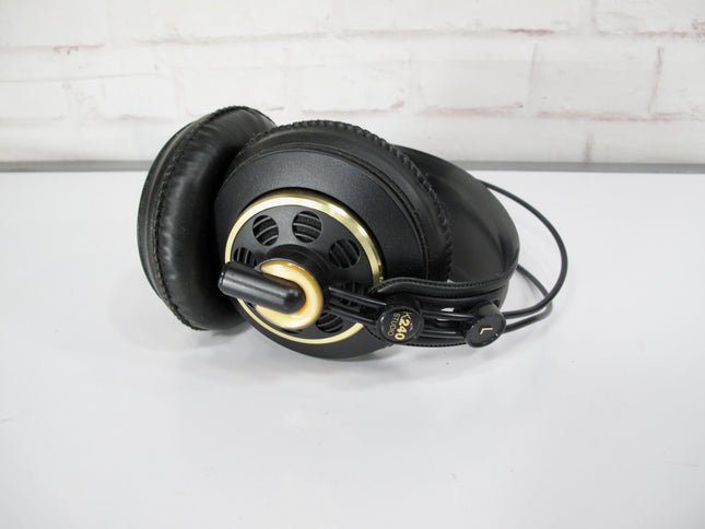 AKG K240 Studio Over-Ear Semi-Open Recording Mixing Monitoring Headphones