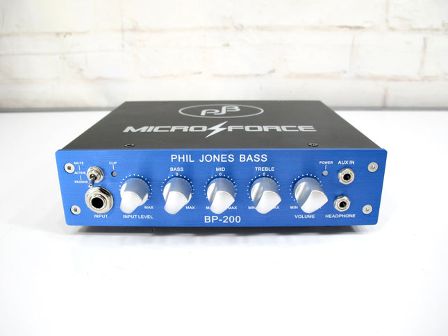 Phil Jones Bass Micro-force BP-200 Compact Bass Amplifier Head
