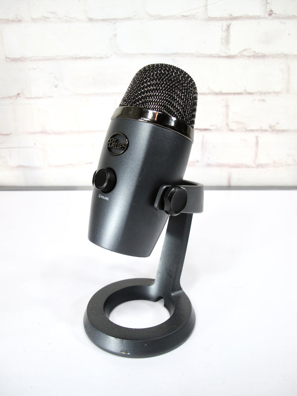 Blue Yeti Nano Condenser USB Podcast Music Recording Microphone Grey