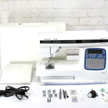 Viking Husqvarna Platinum 755 Electronic Embroidery Sewing Machine