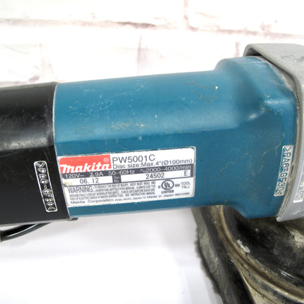 Makita PW5001C 4-Inch 7.9 Amp Hook and Loop Electronic Wet Stone Polisher
