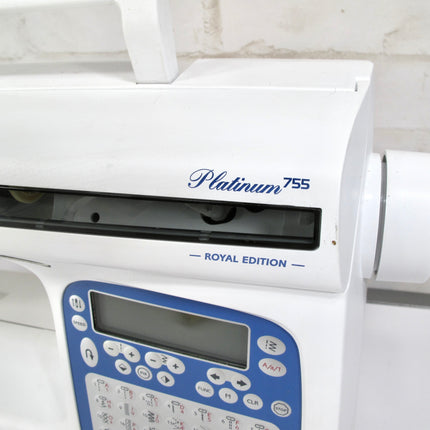 Viking Husqvarna Platinum 755 Electronic Embroidery Sewing Machine