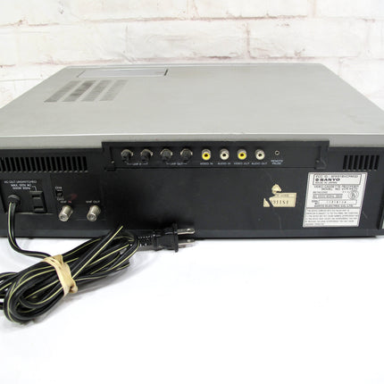 SANYO Betamax Betacord VCR 4670 Video Cassette Recorder Front Load
