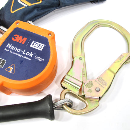 3M DBI-SALA Nano-Lok Edge Harness with Dual Self-Retracting Lifelines 3500276