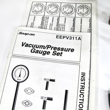Snap On Tools EEPV311A  Vacuum Pressure Gauge Diagnostic Set
