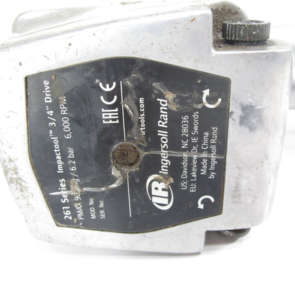 Ingersoll Rand 261 Pneumatic Impact Wrench 3/4in 90psi 5500RPM
