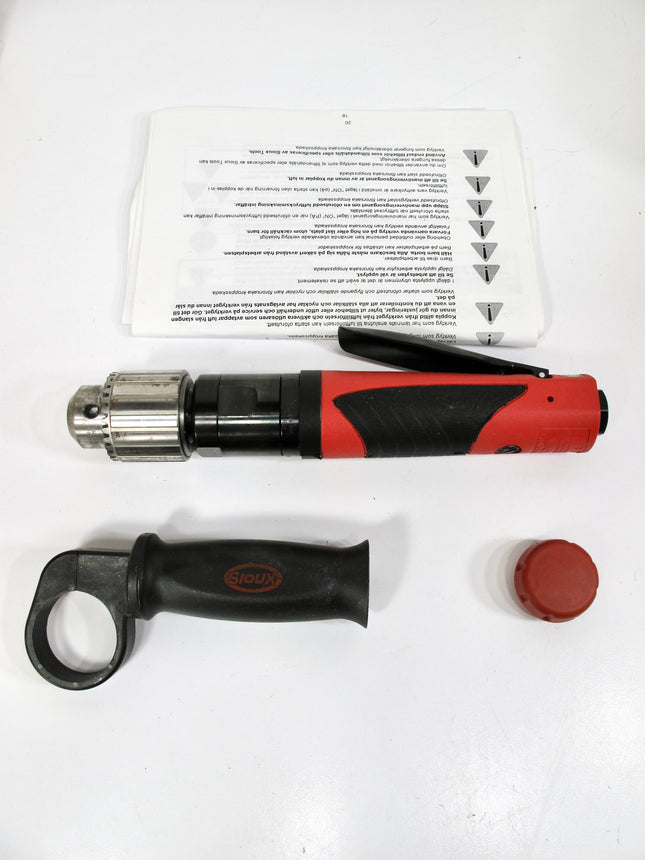 Sioux Tools SDR10S4N4 Non-Reversible Straight Drill 1 HP 400 RPM