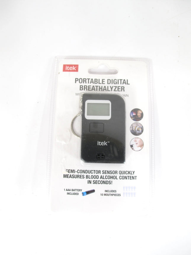 itek Portable Digital Breathalyzer with LCD & Keychain DBK-8/2253