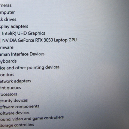 Acer Nitro AN515-55-53E5 RTX 3050 256GB SSD 32GB RAM 2.50GHZ I5 Notebook
