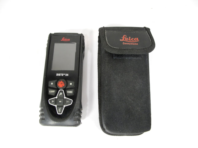 Leica DISTO X4 Laser 500' Distance Meter with Built in Camera