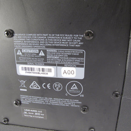 Mackie MRS10 - 10" Active 120 Watt Powered Subwoofer Studio Monitor