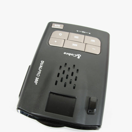 Cobra Elite Series DUALPRO 360° Radar Laser Detector Audio/Visual Alerts
