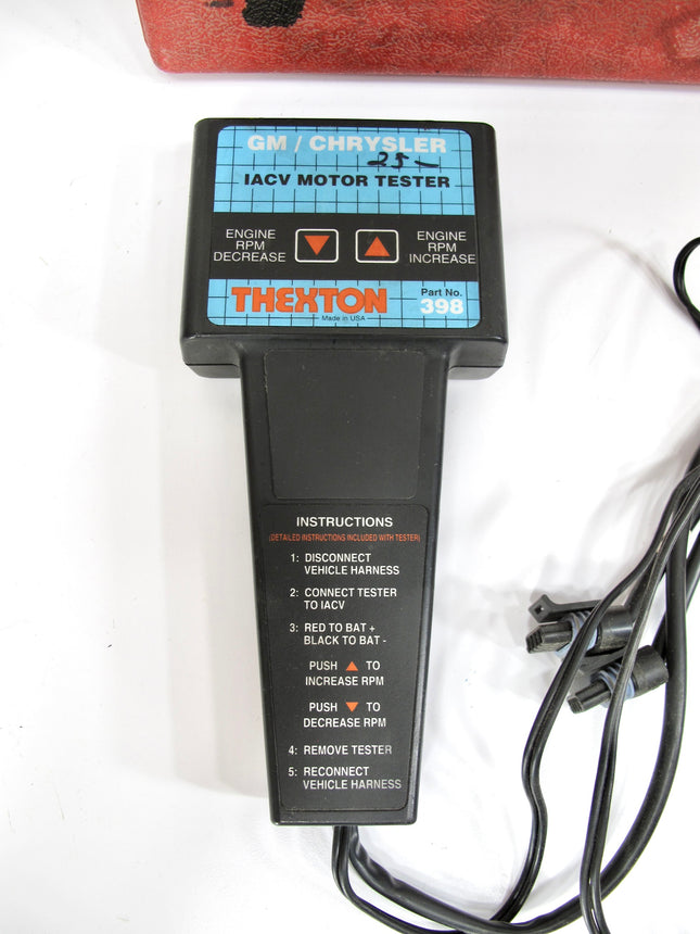 Thexton 398 IACV Motor Tester GM / Chrysler Diagnostic Hand Tool