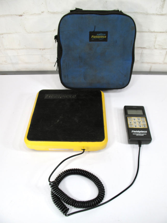 Fieldpiece SRS1 HVAC HVACR Commercial Refrigerant Scale w/ Alarm 110lb 50kg -N2