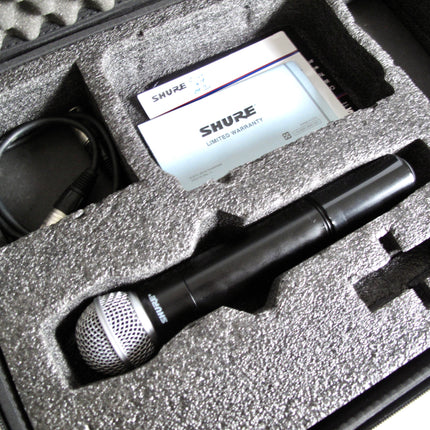 Shure PGXD2/SM58 Wireless Handheld Vocal Dynamic Cardioid Mic 902-928MHz