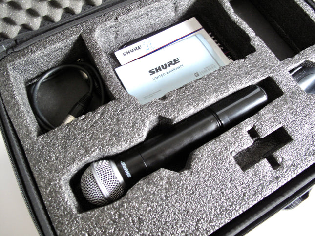 Shure PGXD2/SM58 Wireless Handheld Vocal Dynamic Cardioid Mic 902-928MHz