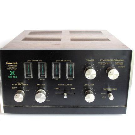 Sansui QS-100 Vintage Quadrophonic 4 Channel Decoder Home  Amplifier Japan