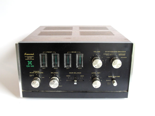Sansui QS-100 Vintage Quadrophonic 4 Channel Decoder Home  Amplifier Japan