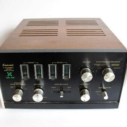 Sansui QS-100 Vintage Quadrophonic 4 Channel Decoder Home  Amplifier Japan