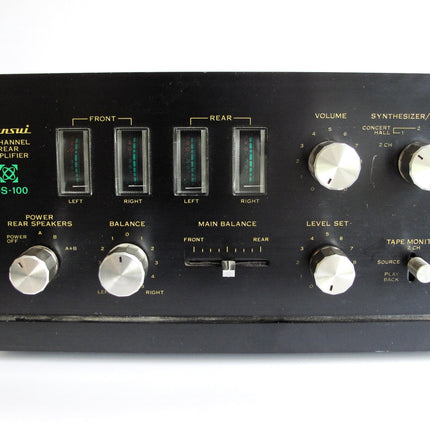 Sansui QS-100 Vintage Quadrophonic 4 Channel Decoder Home  Amplifier Japan