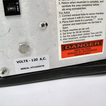 Hydro Force Hydro-Zone Ozone Generator Commercial Odor Removal Machine