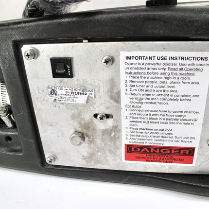 Hydro Force Hydro-Zone Ozone Generator Commercial Odor Removal Machine