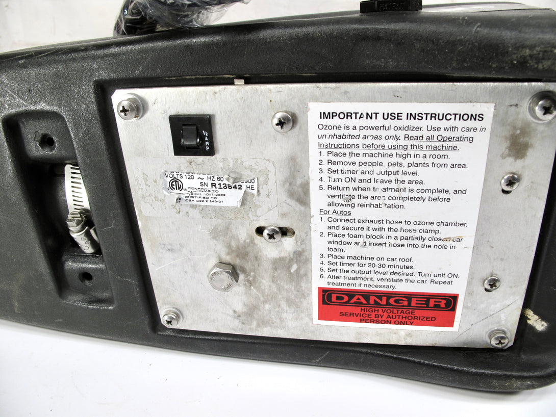 Hydro Force Hydro-Zone Ozone Generator Commercial Odor Removal Machine ...