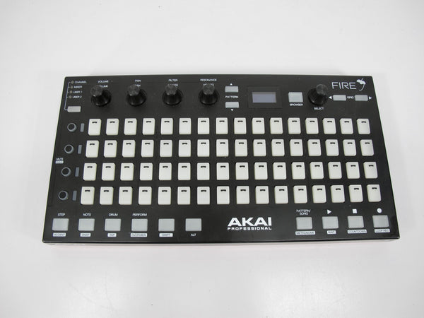 Akai Fire Professional USB MIDI Controller for FL Studio with 64 RGB Clip/Drum Pad