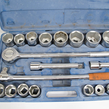 Cummins Industrial Tools 21-Piece Heavy Duty 3/4-Inch Drive SAE Socket Set.