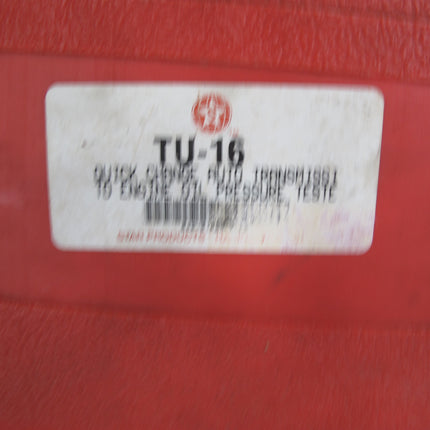 Star Product TU-16 Quick Change Automatic Transmission Pressure Tester