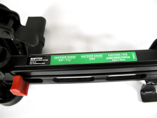 BOSTITCH SB150SLBC-1 3/4-Inch to 1-1/2-Inch Air Pneumatic Cap Stapler