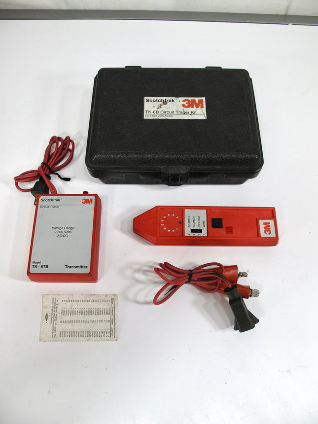 3M Scotchtrak TK-6B Circuit Tracer Kit for 9-600 Volts AC/DC