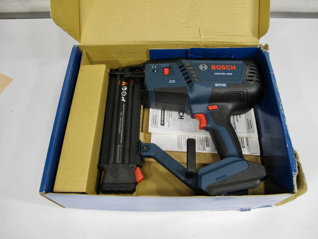 Bosch GNH18V-18MN 18V Cordless 18-Gauge Brushless Brad Nailer Nail Gun