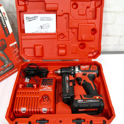 Milwaukee 2606-22CT M18 18V Cordless 1/2” Drill Driver Kit