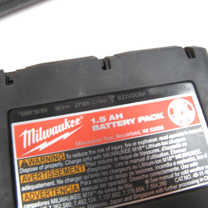 Milwaukee 2606-22CT M18 18V Cordless 1/2” Drill Driver Kit