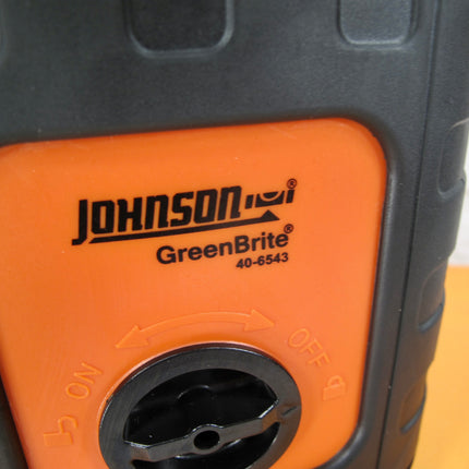 Johnson 40-6543 Self ­Leveling Rotary Laser Kit with GreenBrite Technology