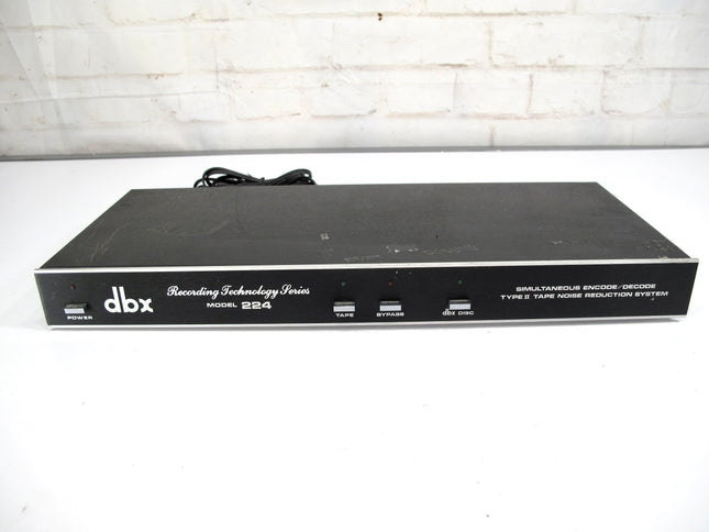 DBX Recording Technology Series Model 224 Type II Tape Noise Reduction System