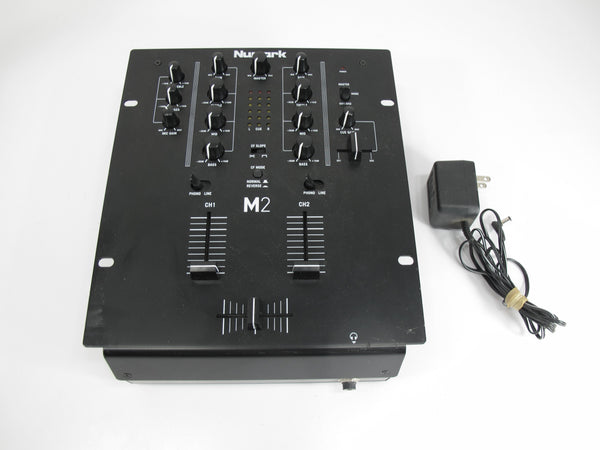 Numark M2 2-Channel Scratch DJ Mixer Rack Mountable w/ 3-Band EQ