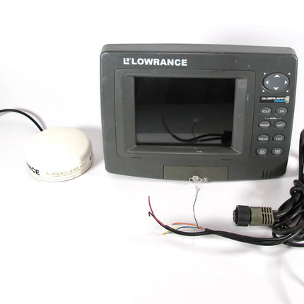 Lowrance GlobalMap 5000C GPS WAAS Fishing Boat Chartplotter System