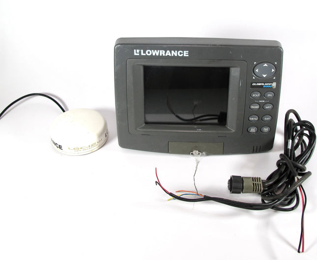Lowrance GlobalMap 5000C GPS WAAS Fishing Boat Chartplotter System