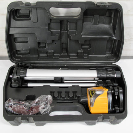 Johnson Manual Leveling Rotary Laser Level Kit 40-0918 W/Case