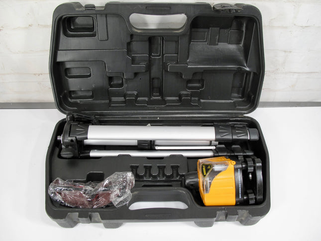 Johnson Manual Leveling Rotary Laser Level Kit 40-0918 W/Case