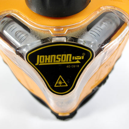 Johnson Manual Leveling Rotary Laser Level Kit 40-0918 W/Case